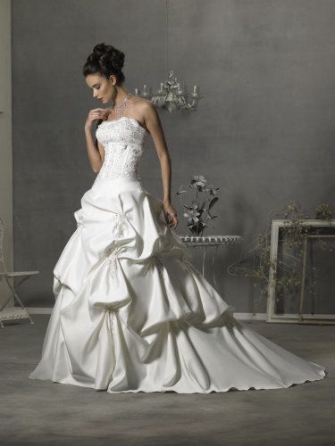 More fancy and detailed wedding dresses